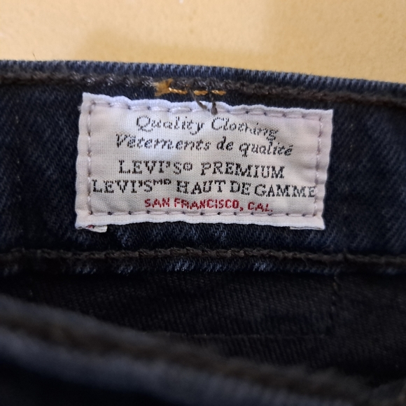 Levi's Wedgie Black denim jeans - Picture 9 of 10